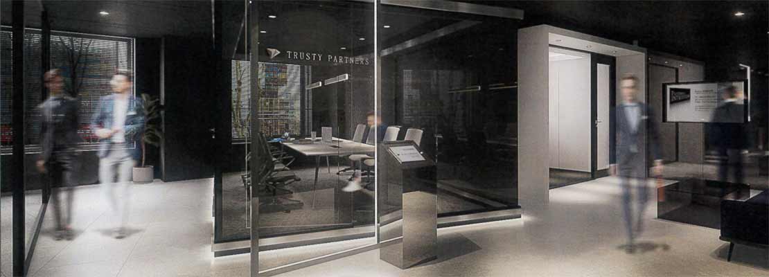 トラスティーパートナーズ株式会社エントランス